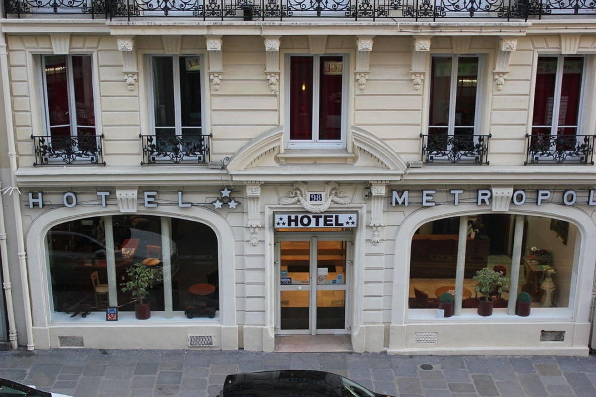 Metropol Hotell Paris Exteriör bild